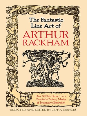 cover image of The Fantastic Line Art of Arthur Rackham